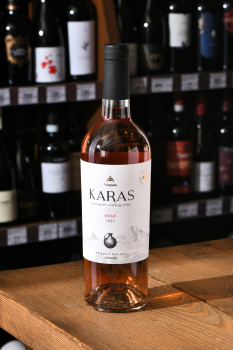 Karas Rose - вино Карас Розе 0.75 л розовое сухое