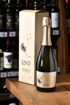 Lovo Prosecco Millesimato - вино игристое Просекко Миллезимато Лово 0.75 л белое брют в п/у