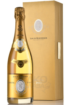 Louis Roederer Cristal 0.75l gift pack - шампанское Луи Родерер Кристаль 0.75 л в п/у