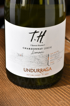 Undurraga Terroir Hunter Limari Chardonnay - вино Ундуррага Терруар Хантер Лимари Шардоне 0.75 л белое сухое