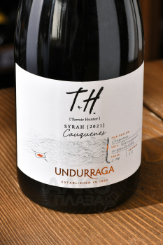 Undurraga Terroir Hunter Cauquenes Syrah - вино Ундуррага Терруар Хантер Каукенес Сира 0.75 л красное сухое