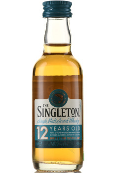 The Singleton of Dufftown Single Malt 12 Years Old - виски Синглтон 12 лет 0.05 л