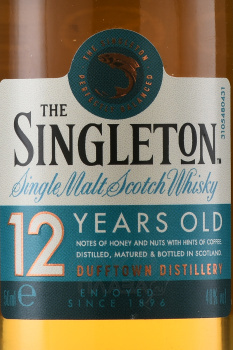 The Singleton of Dufftown Single Malt 12 Years Old - виски Синглтон 12 лет 0.05 л