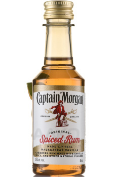 Captain Morgan Original Spiced Gold - ром Капитан Морган Оригинальный Пряный 0.05 л