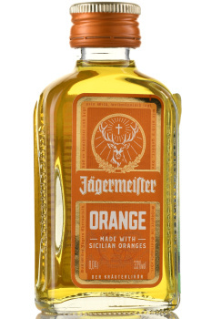 Jagermeister Orange - ликер Ягермайстер Апельсин 0.05 л