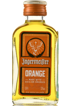 Jagermeister Orange - ликер Ягермайстер Апельсин 0.05 л