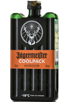 Jagermeister Coolpack - ликер Ягермайстер Кулпак 0.35 л