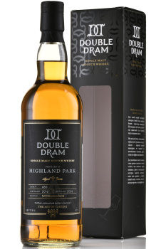 Double Dram Highland Park 9 Year Old - виски Дабл Драм Хайланд Парк 9 лет 0.7 л в п/у