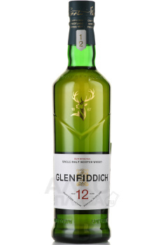 Glenfiddich 12 years old - виски Гленфиддик 12 лет 0.7 л в тубе