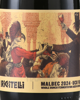 Matias Riccitelli The Party Malbec Uco Valley - вино Матиас Ричителли Зе Пати Мальбек Уко Вэлли 0.75 л красное сухое