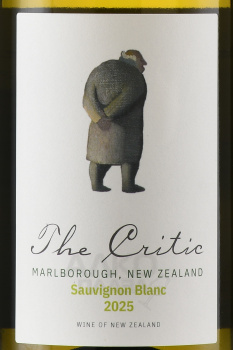 The Critic Sauvignon Blanc - вино Зе Критик Совиньон Блан Мальборо 0.75 л белое сухое