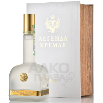 Legend of Kremlin Elit - водка Легенда Кремля Элит 0.7 л в п/у книга