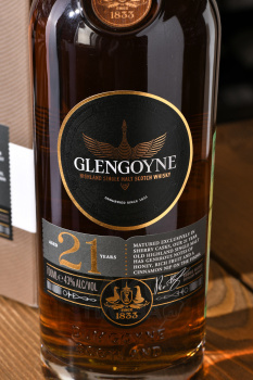 Glengoyne 21 years - виски Гленгойн 21 год 0.7 л