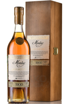 Monluc Armagnac 1900 - арманьяк Монлюк 1900 год 0.7 л в д/у