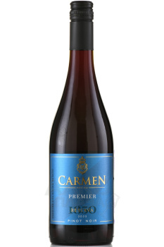 Carmen Premier Reserva Pinot Noir DO - вино Кармен Премьер Резерва Пино Нуар ДО 0.75 л красное сухое