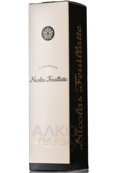 Nicolas Feuillatte Grande Reserve Brut - шампанское Николя Фейатт Гранд Резерв Брют 0.75 л белое брют в п/у