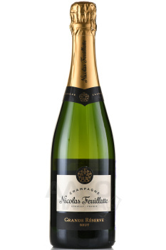 Nicolas Feuillatte Grande Reserve Brut - шампанское Николя Фейатт Гранд Резерв Брют 0.75 л белое брют в п/у