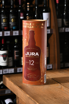 Jura 12 years old in tube - виски Джура 12 лет 0.7 л в тубе