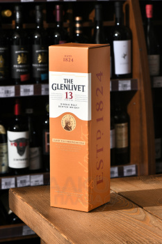 Glenlivet 13 Years Old - виски Гленливет 13 лет 0.7 л в п/у