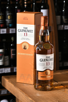 Glenlivet 13 Years Old - виски Гленливет 13 лет 0.7 л в п/у
