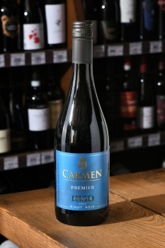 Carmen Premier Reserva Pinot Noir DO - вино Кармен Премьер Резерва Пино Нуар ДО 0.75 л красное сухое