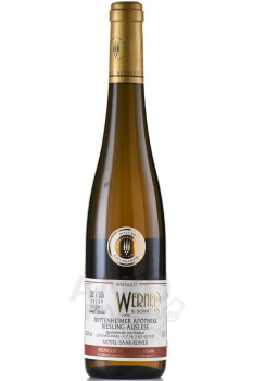Weingut Werner & Sohn Trittenheimer Apotheke Riesling Auslese - вино Вайнгут Вернер у Зон Триттенхаймер Апотеке Рислинг Ауслезе 0.5 л белое сладкое