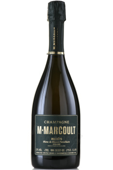 M. Marcoult Macrets Blanc de Blancs Parcellaire Extra Brut - шампанское М. Марку Макре Блан де Блан Парселер 0.75 л белое экстра брют
