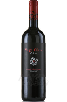 Vega Clara Seleccion Tempranillo Cabernet Sauvignon - вино Вега Клара Селексьон Темпранильо Каберне Совиньон 0.75 л красное сухое