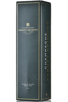 Forget-Brimont, Blanc de Blancs Grand Cru Brut - шампанское Форже-Бримон Гран Крю Блан де Блан 0.75 л белое брют