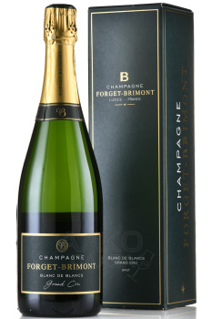 Forget-Brimont, Blanc de Blancs Grand Cru Brut - шампанское Форже-Бримон Гран Крю Блан де Блан 0.75 л белое брют