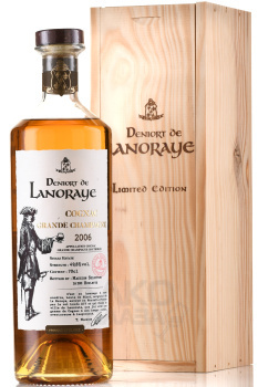 Deniort de Lanoraye Grande Champagne 2006 - коньяк Деньор де Ланорэ Гранд Шампань 2006 год 0.7 л в д/у
