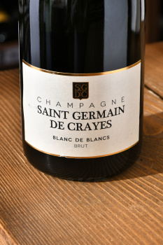 Saint Germain de Crayes Blanc de Blancs Brut - шампанское Сан Жермен де Крэ Блан де Блан 0.75 л белое брют