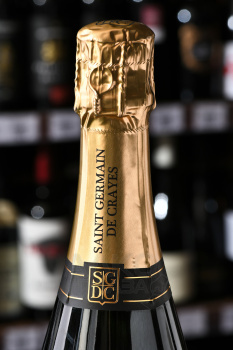 Saint Germain de Crayes Blanc de Blancs Brut - шампанское Сан Жермен де Крэ Блан де Блан 0.75 л белое брют