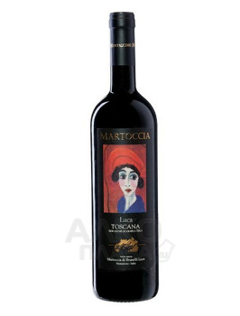 Martoccia Luca Toscana - вино Лука Тоскана Марточча 0.75 л красное сухое