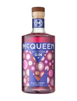 McQueen Black Cherry & Vanilla Gin - джин Мак Куин Блэк Черри энд Ванилла 0.7 л