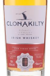 Clonakilty Port Cask Finish - виски Клонэкилти Порт Каск Финиш 0.7 л в п/у