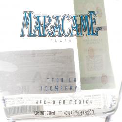 текила Maracame Plata 0.75 л этикетка