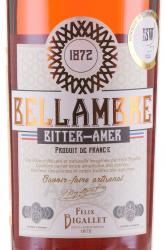Bellambre Bitter-Amer Bigallet - биттер Белламбре Биттер-Амбер Бигаллет 0.7 л