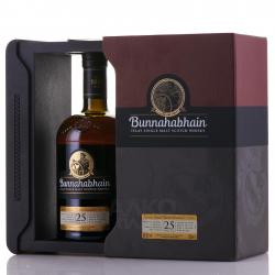 Bunnahabhain 25 years wood box - виски Буннахавэн Эйджид 25 лет 0.7 л в д/у