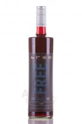 BREE FREE - безалкогольное вино Бри Фри красное полусладкое 0.75 л