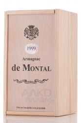 Montal 1999 - арманьяк Баз-Арманьяк де Монталь 0.75 л 1999 года в п/у