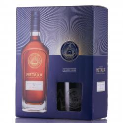 Metaxa 0.7 л в п/у + 2 бокала