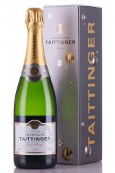 Taittinger Brut Cuvee Prestige - шампанское Тэтенжэ Брют Кюве Престиж 0.75 л белое брют в п/у