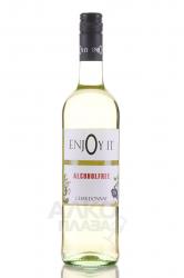 EnjOy it Chardonnay - безалкогольное вино Энджой Ит Шардоне 0.75 л белое
