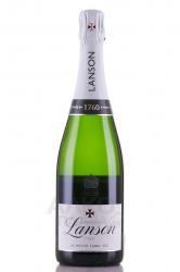 Lanson Le White Label Sec - шампанское Лансон ле Уайт Лейбл Сек 0.75 л белое полусухое