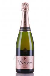 Lanson Rose Label Brut Rose - шампанское Лансон Роуз Лейбл Брют Розе 0.75 л