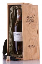  Lheraud Pineau Tres Vieux wooden box - вино ликерное Пино де Шарант Леро Тре Вье 1971 г в деревянной коробке 0.75 л