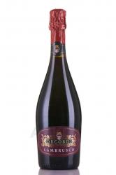 Decordi Lambrusco dell’Emilia - вино игристое Ламбруско Эмилия Декорди 0.75 л