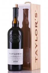 Taylor’s Vintage Port 2009 - портвейн Тейлор’с Винтаж Порт 2009 года 0.75 л