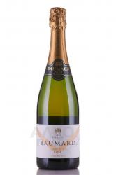 Domaine des Baumard Cremant de Loire Carte Corail Brut Rose - вино игристое Креман де Луар Карт Корай Брют Розе 0.75 л